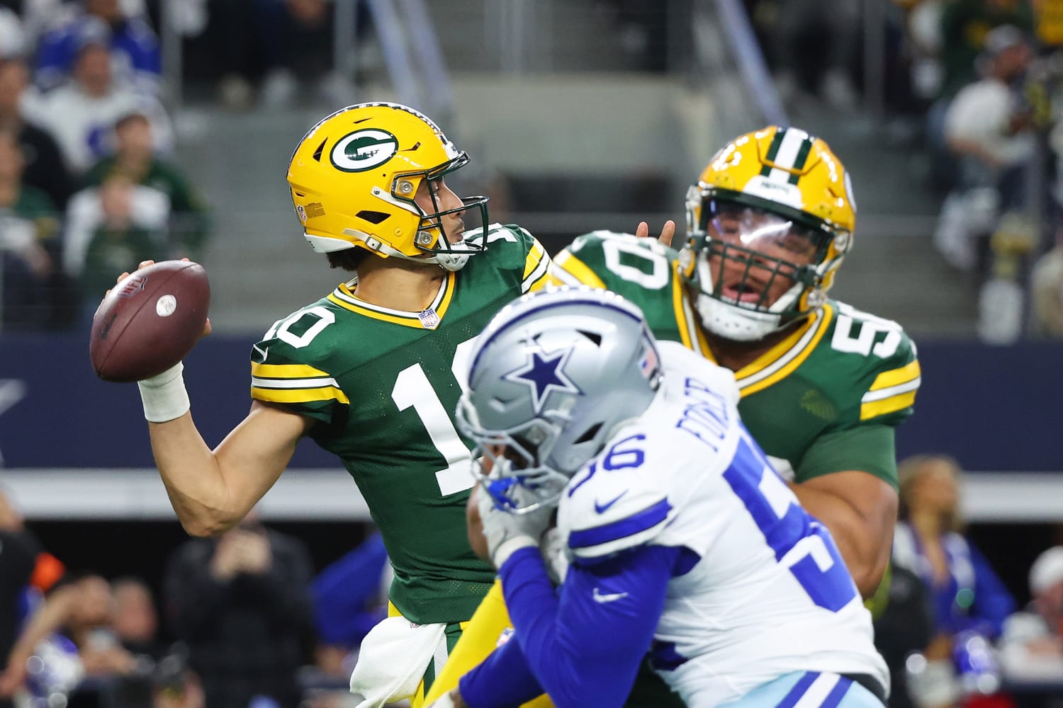 Jordan Love and the Packers pull a wild-card stunner, beating Dak