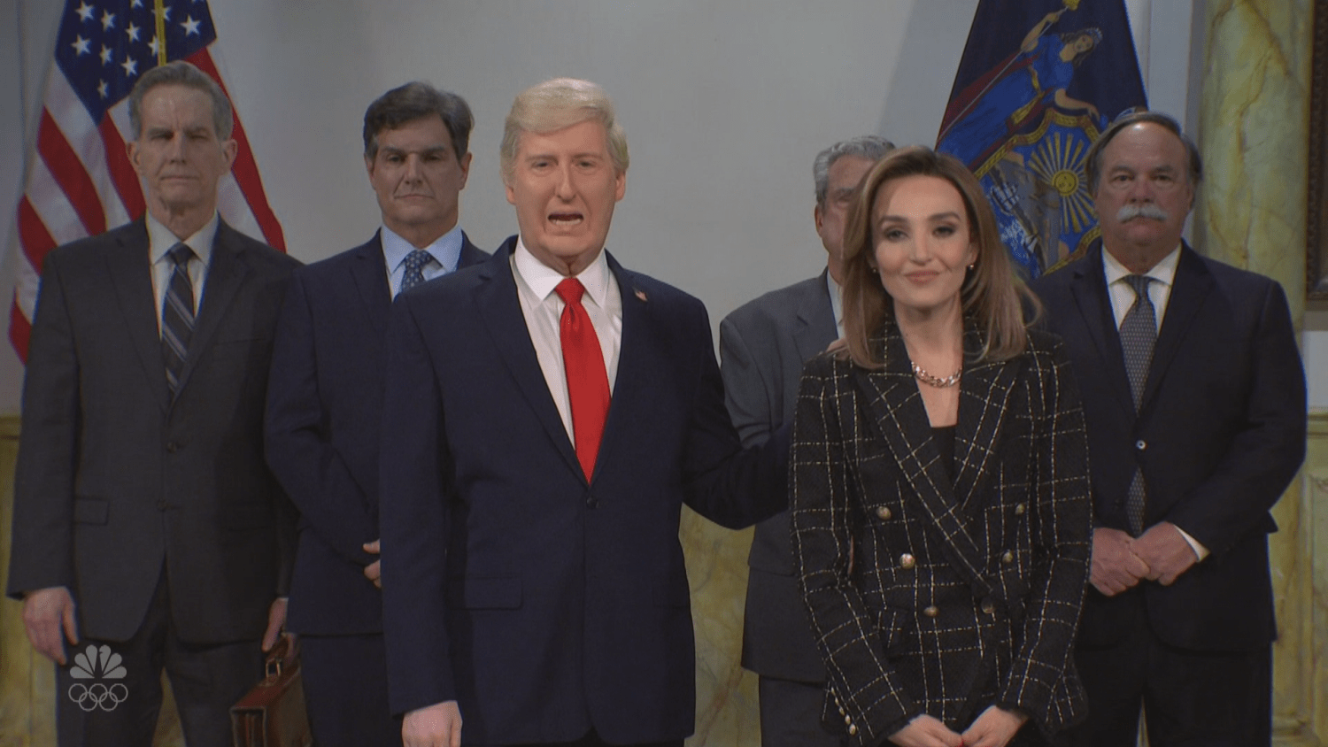 On SNL, Trump, played by James Austin Johnson, laments the legal team amid the court battles