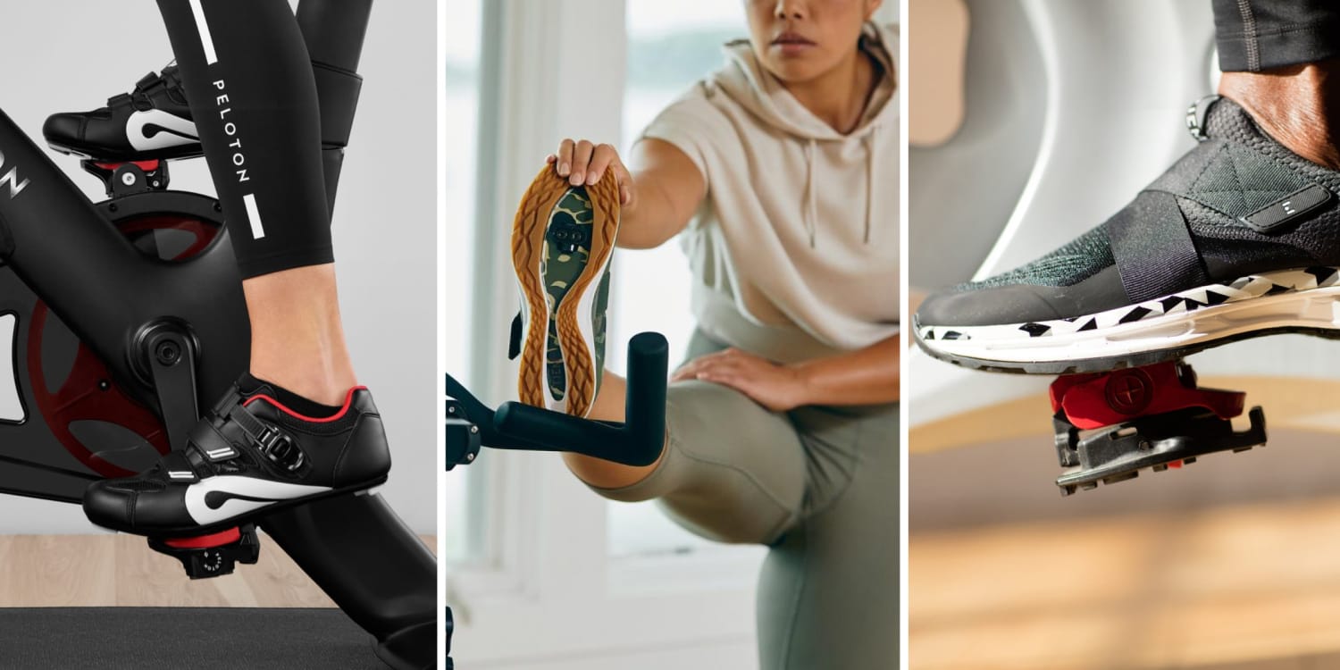 Spin class shoes fashion with cleats