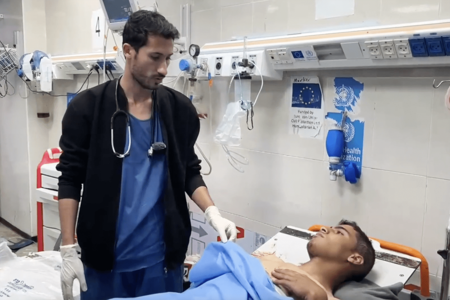 ‘The weak treating the weak’: Doctors in Gaza are fainting while trying to save their starving patients