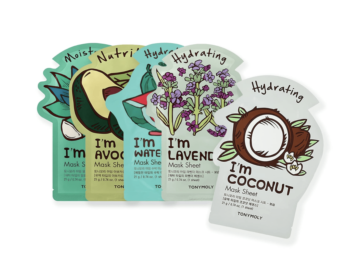 TonyMoly I’m Real Sheet Mask Set