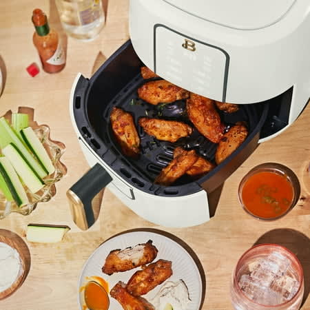 Beautiful 6 Qt Air Fryer with TurboCrisp Technology and Touch-Activated  Display, Sage Green by Drew Barrymore 
