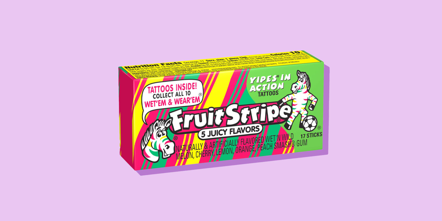 Fruit Stripe gum has been discontinued after 54 years