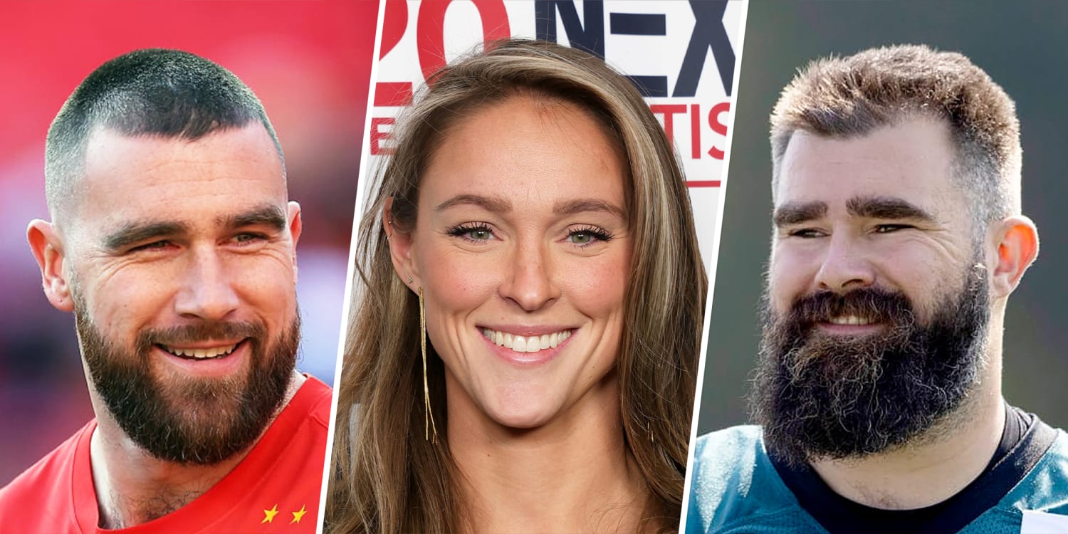 Kylie Kelce Has Funny Nickname Given to Her By Jason, Travis Kelce That  Eagles Fans Love