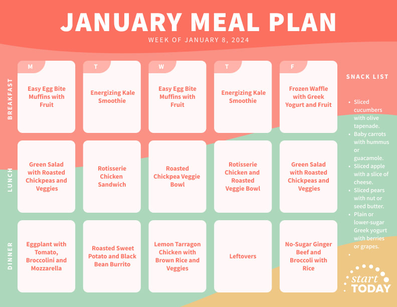 Winter 2024 Healthy Diet Plan - Good Food