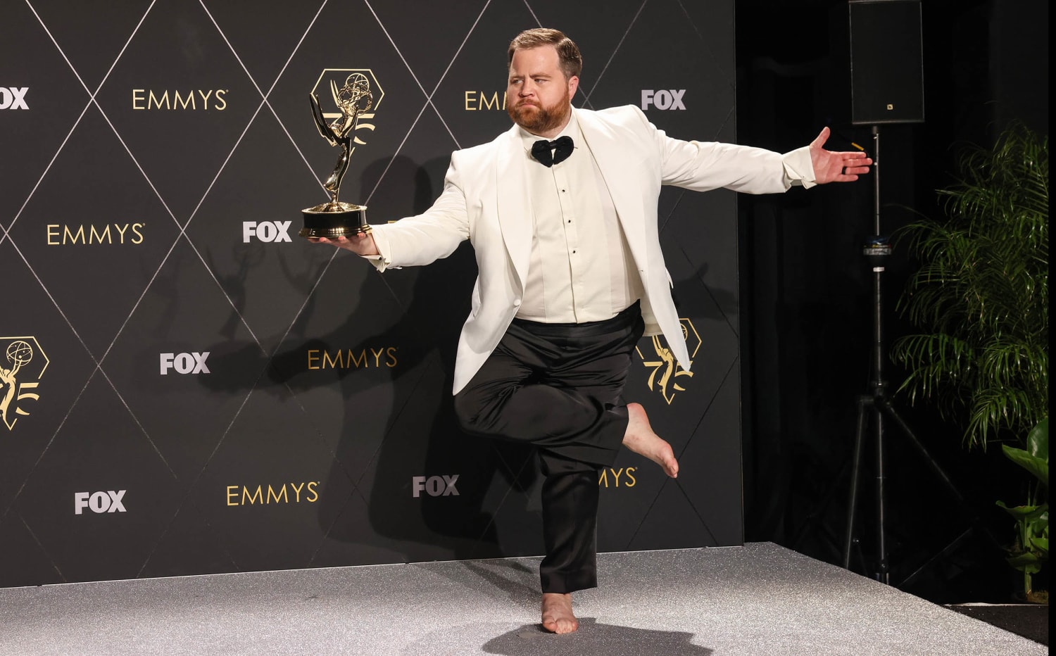 What Was Paul Walter Hauser Chewing Before Emmys Speech? We Found Out