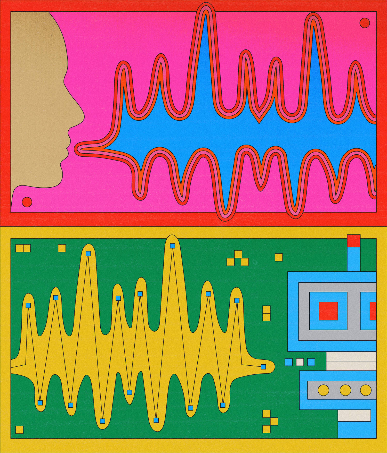 Can you tell which piece of audio was made by AI?