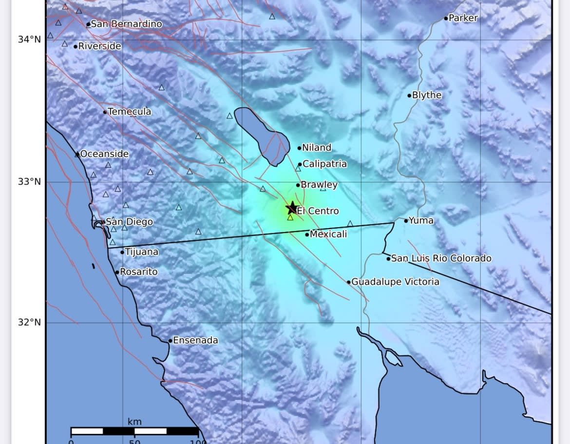 Un enjambre sísmico sacude el sur de California y cierra escuelas en México, image size:1170x911