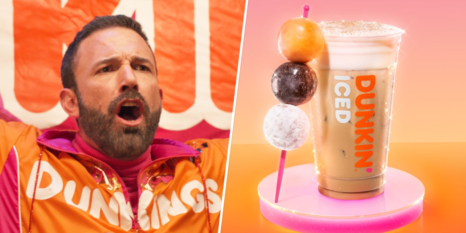 Ben Affleck's go-to Dunkin' order is now an official drink