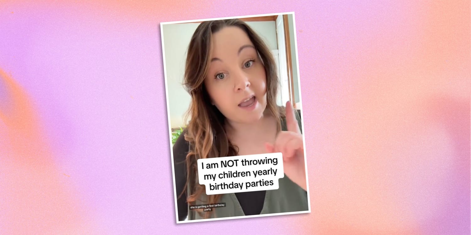 Mom shares her controversial rule about children's birthday parties