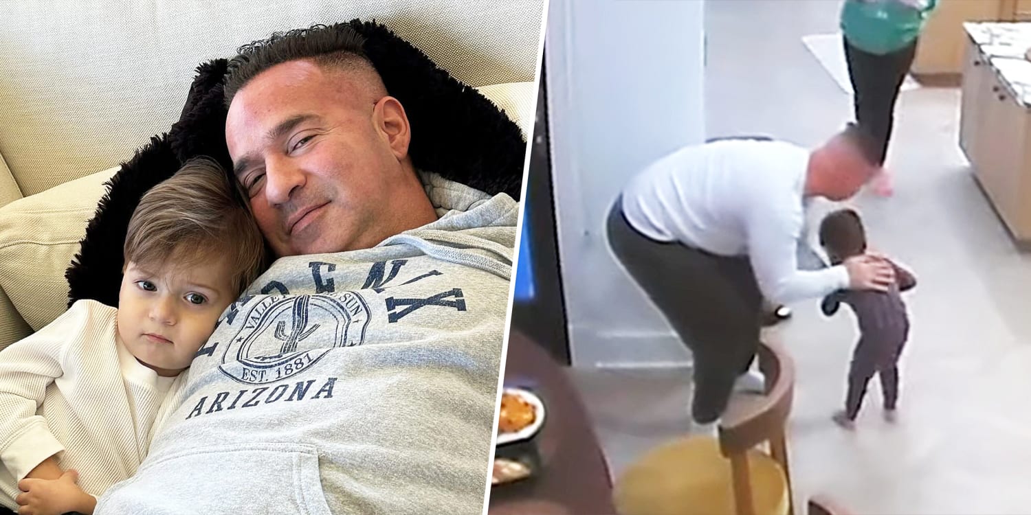 Mike 'The Situation' Sorrentino shares terrifying footage of son choking on pasta