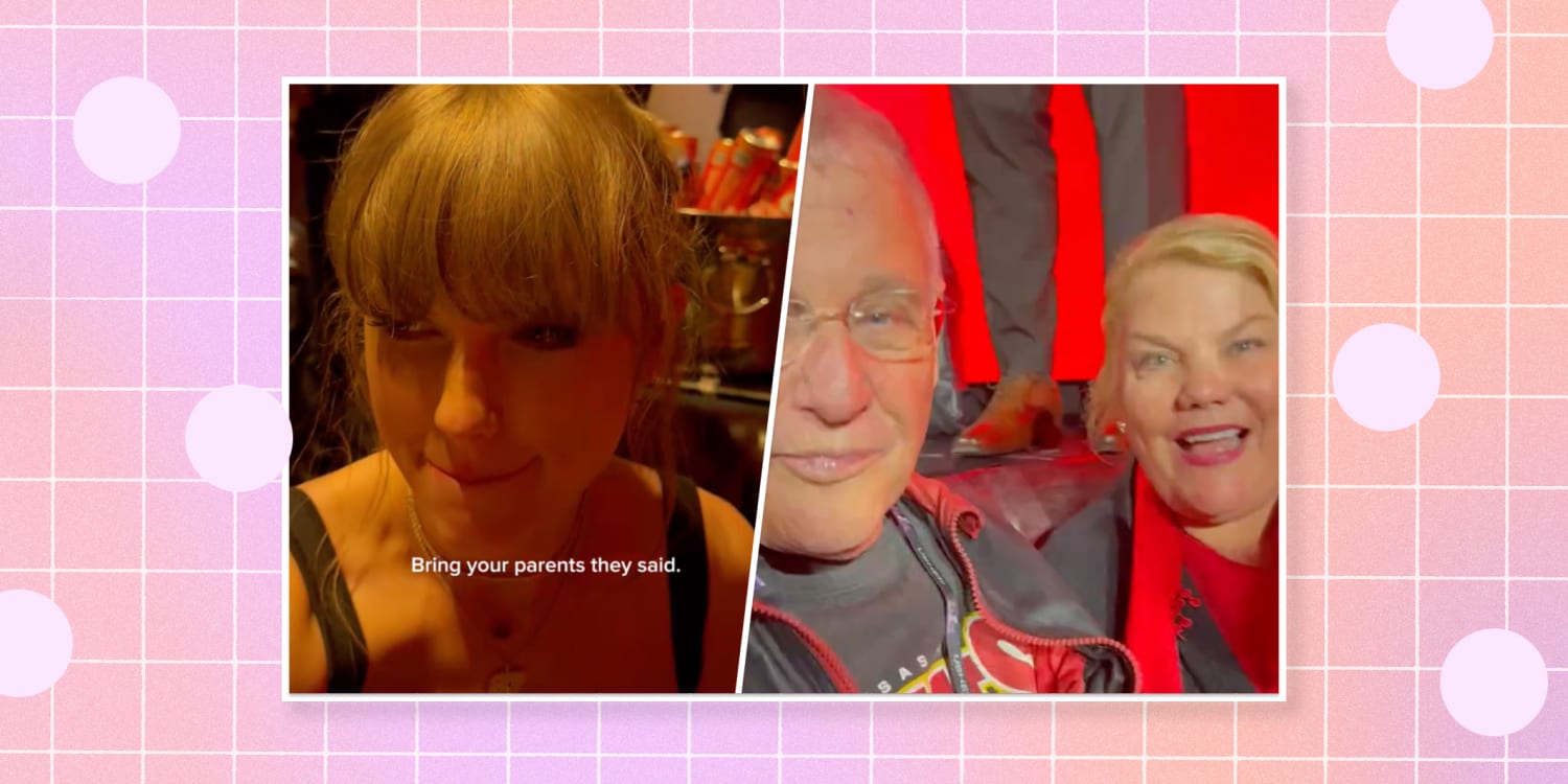 Taylor Swift shares hilarious video of her parents at the club after Chiefs win Super Bowl