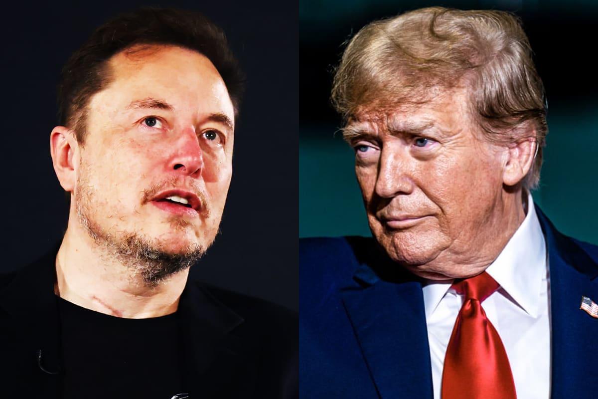 Donald Trump says he 'helped' Elon Musk as president