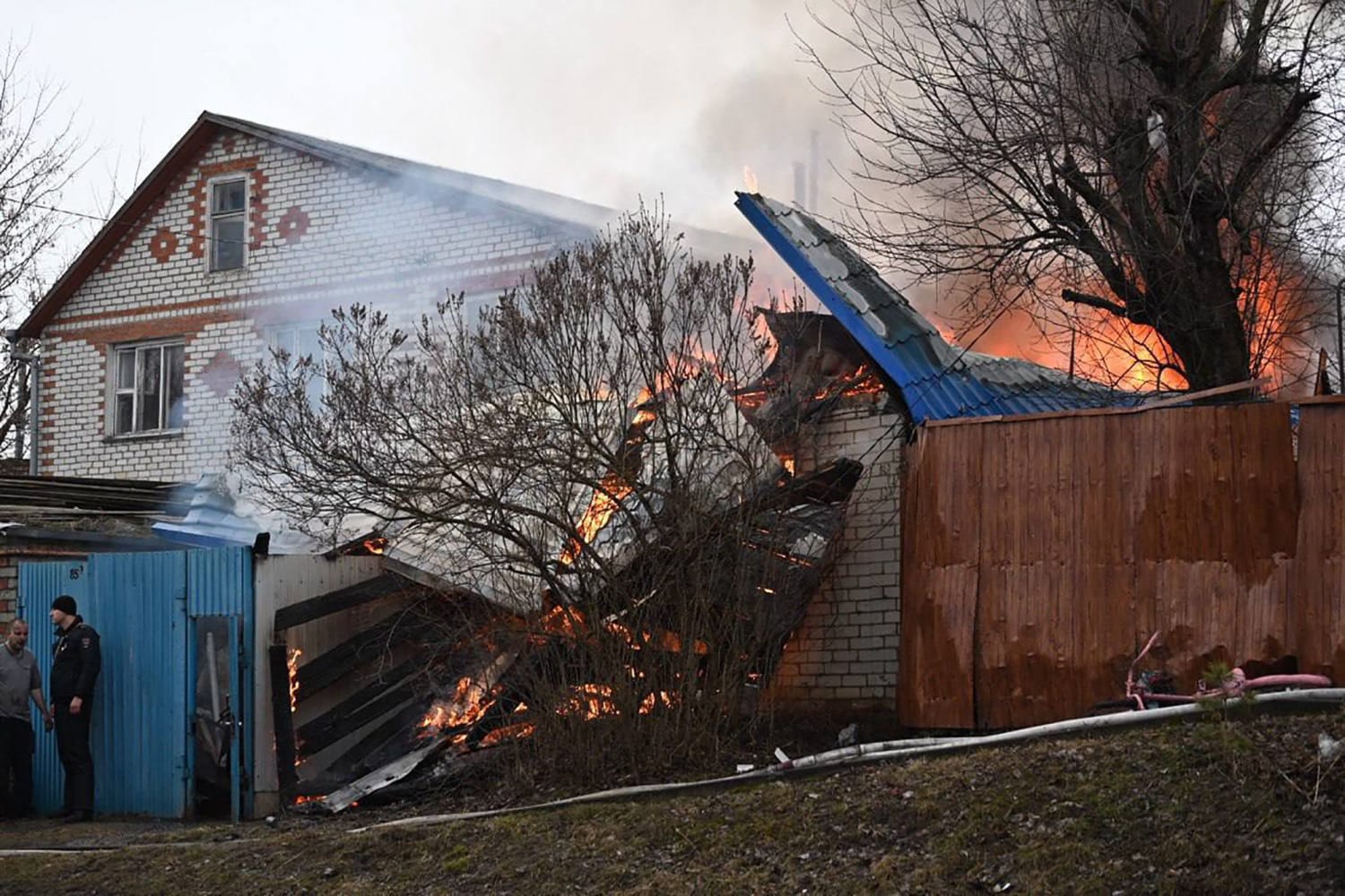 Ukraine launches far-ranging drone assaults at the ultimate day of Russia’s presidential vote