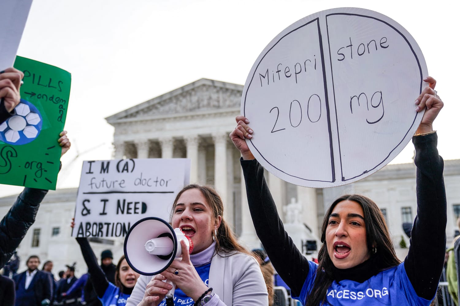Supreme Court hears mifepristone arguments as protests gather outside:  Highlights