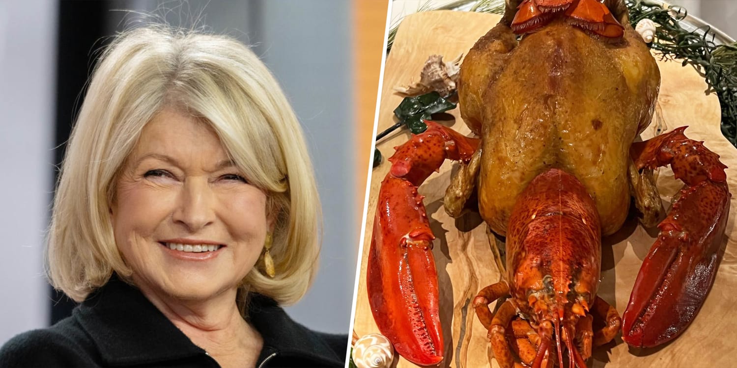 Martha Stewart's 'chobster' dinner sparks backlash on social media: 'lobstrosity'  