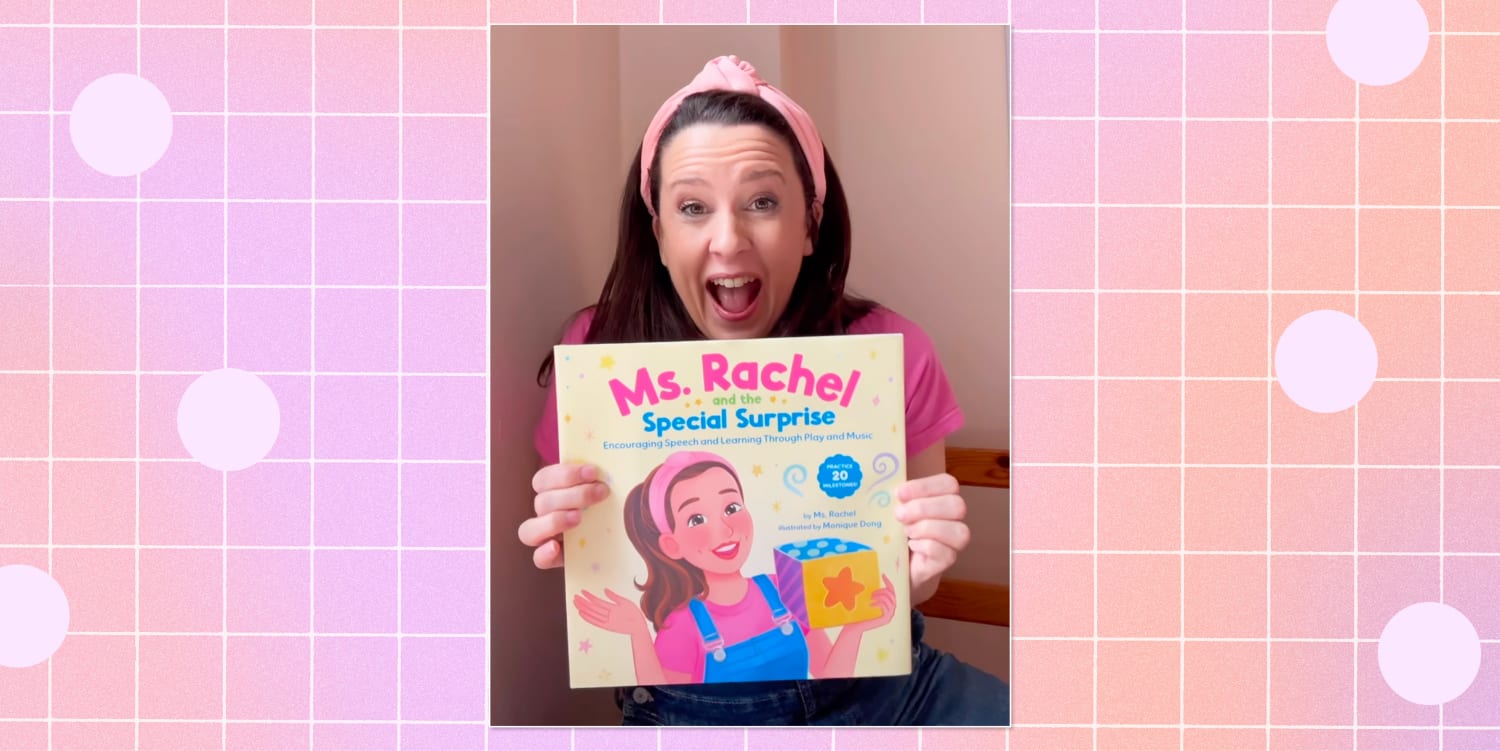 Parents, rejoice! Ms. Rachel's books for littles will be coming this fall