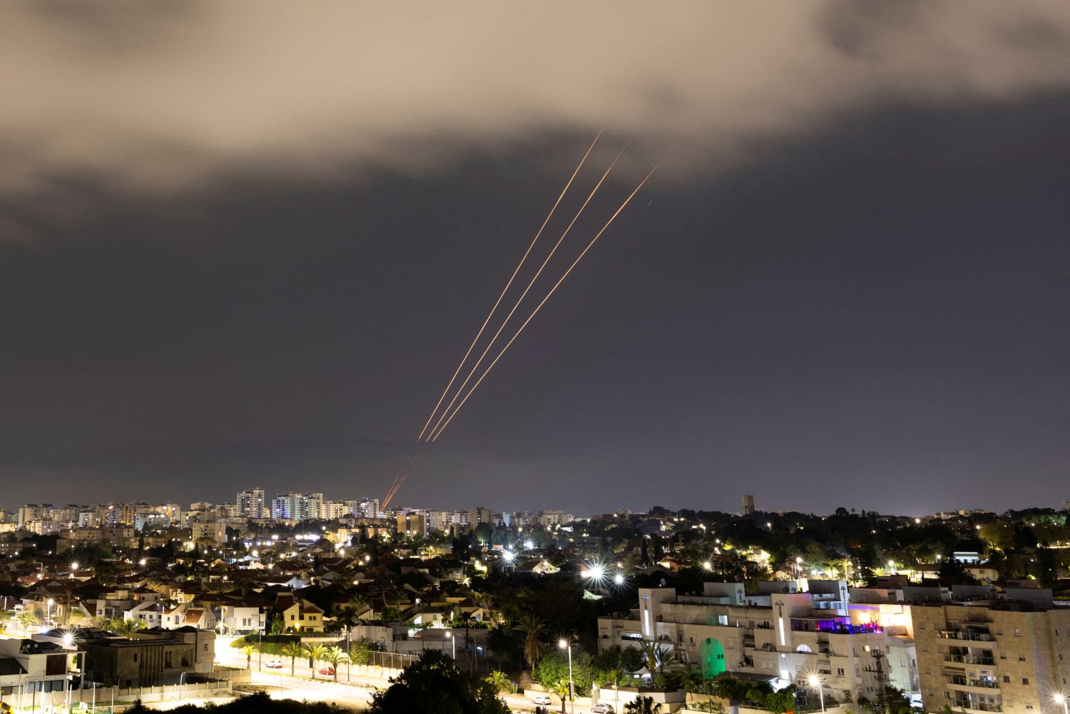 Israel defends against drone and missile strikes