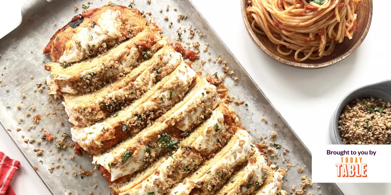 Chicken meatloaf Parmigiana and more recipes to make this week