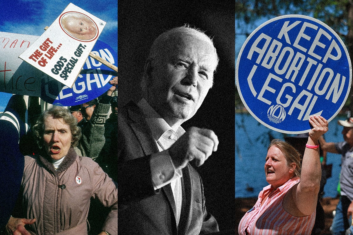 From Roe v. Wade Skeptic to Defender: Biden’s 50-Year Evolution