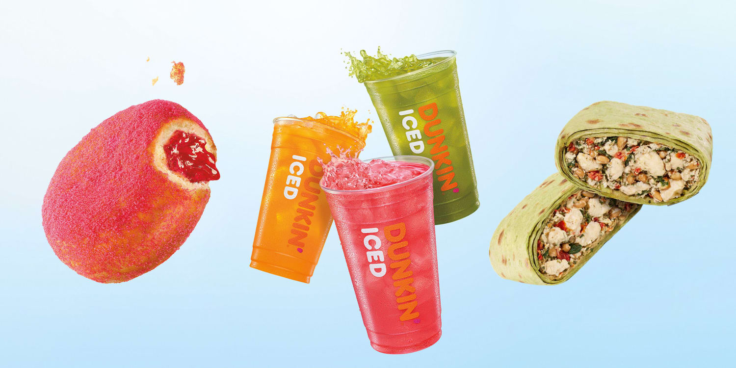 Dunkin' reveals its early summer menu, and it's totally fruity