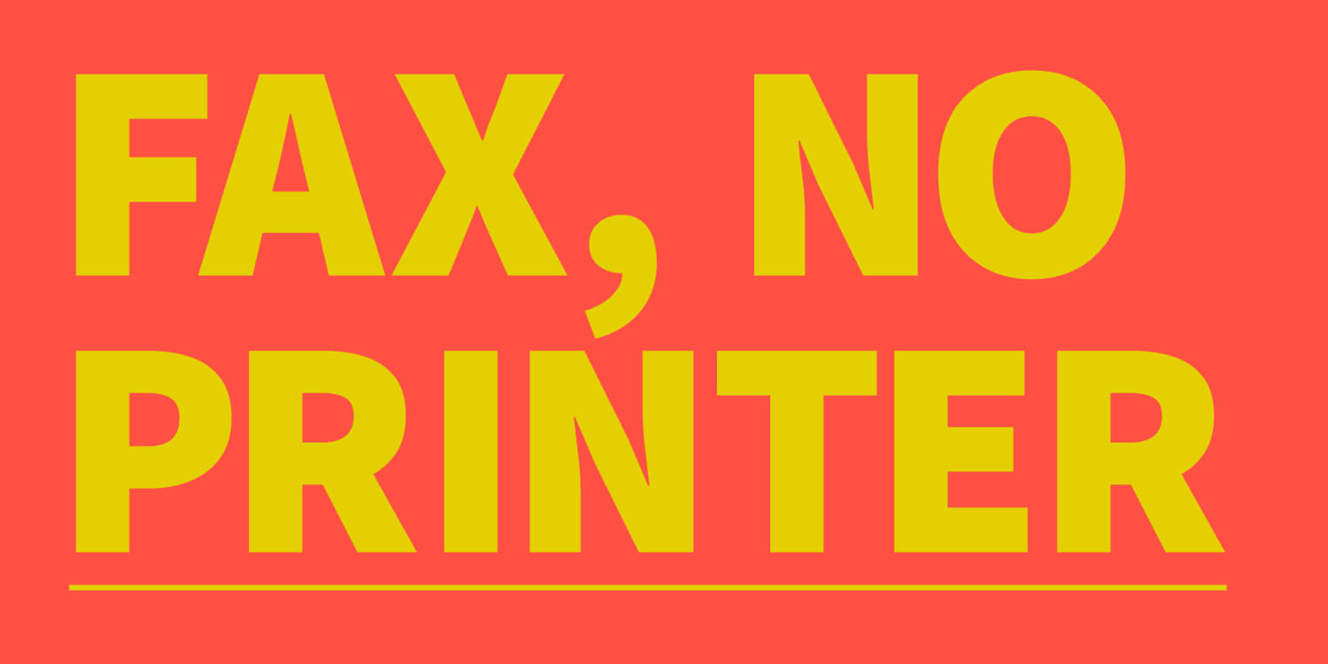 Why do teens say, 'Fax, No Printer'? 