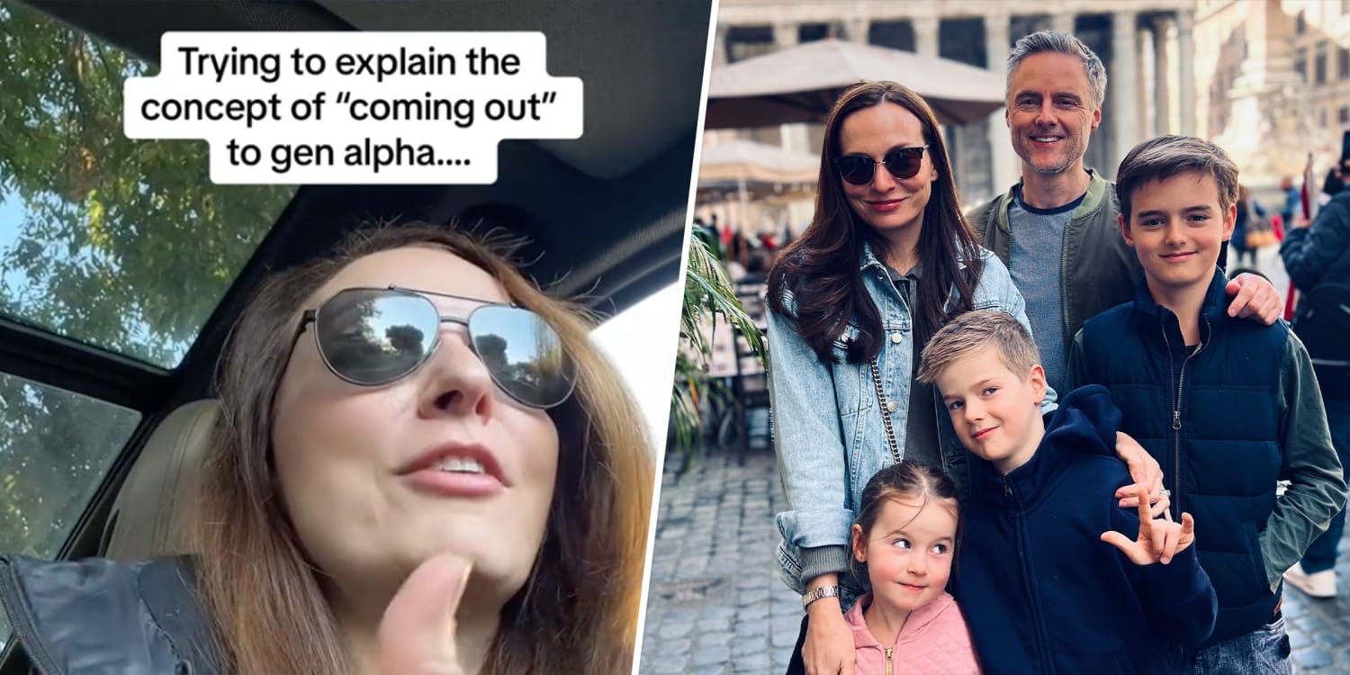Kids confused by the concept of 'coming out' in viral TikTok: 'Why do they have to tell them?!'