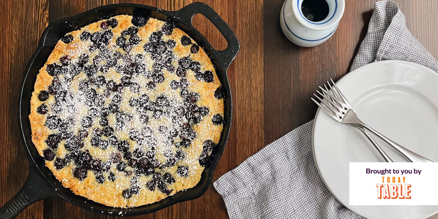 Skillet blueberry pancake and more easy recipes to make this week