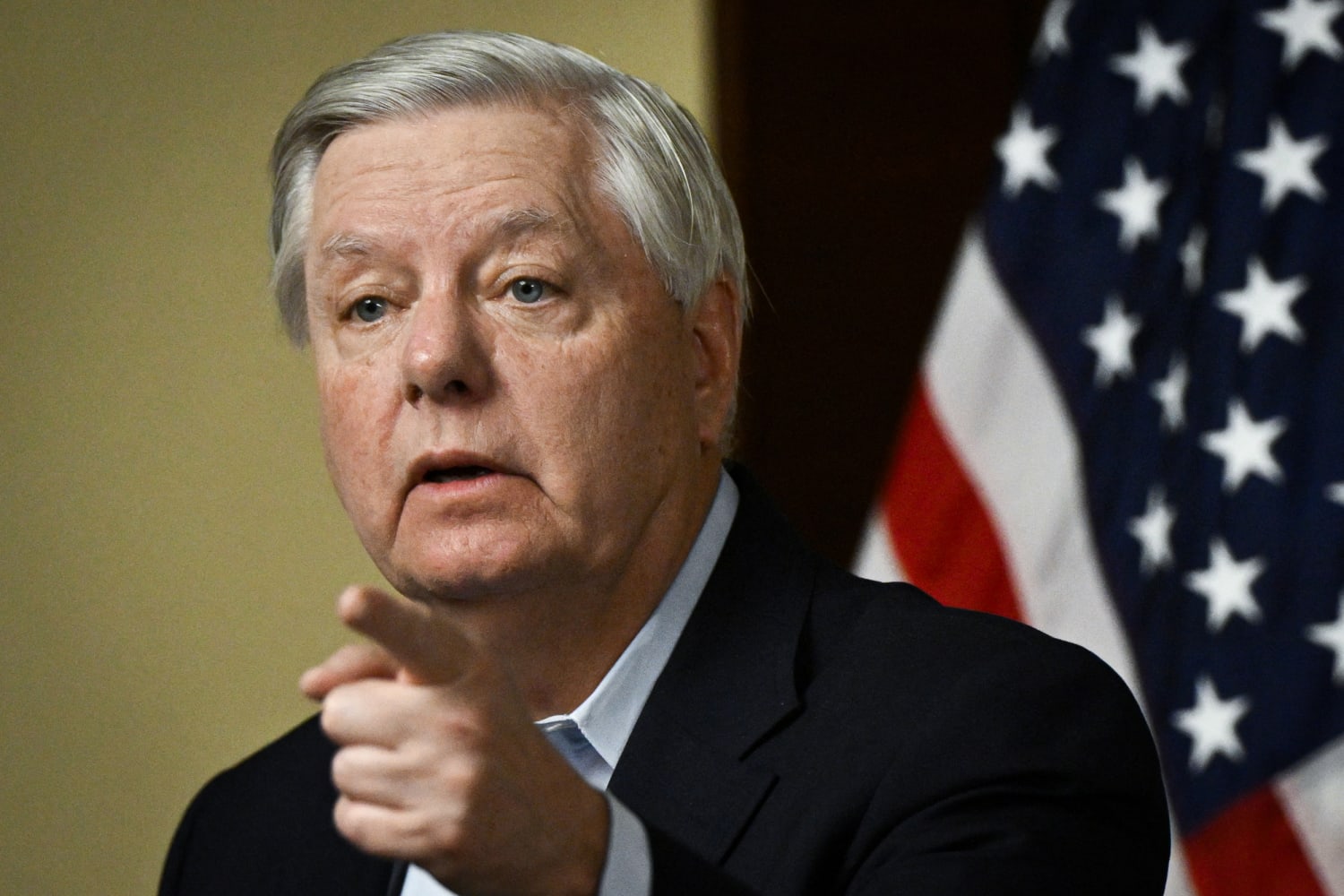 Sen. Lindsey Graham says embattled GOP candidate Mark Robinson must defend himself