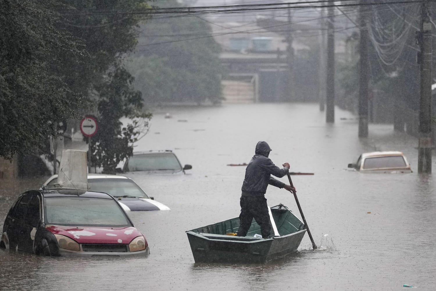 Aanhoudende overstromingen in Brazilië doen het schrikbeeld van klimaatmigratie toenemen