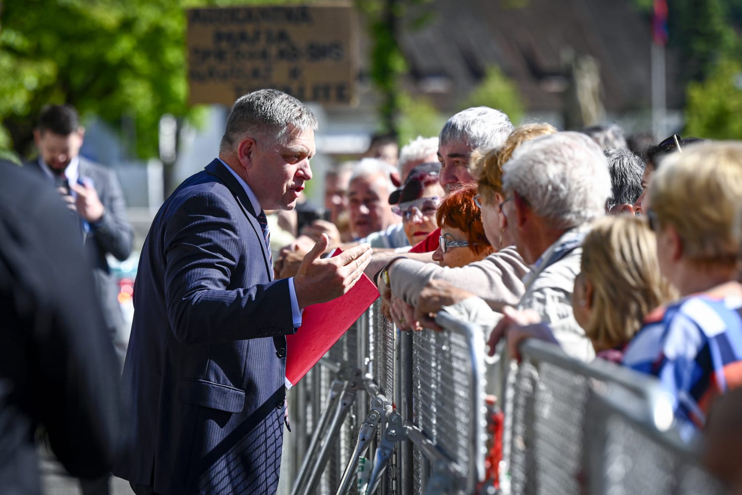 Slovakian Top Minister Robert Fico shot