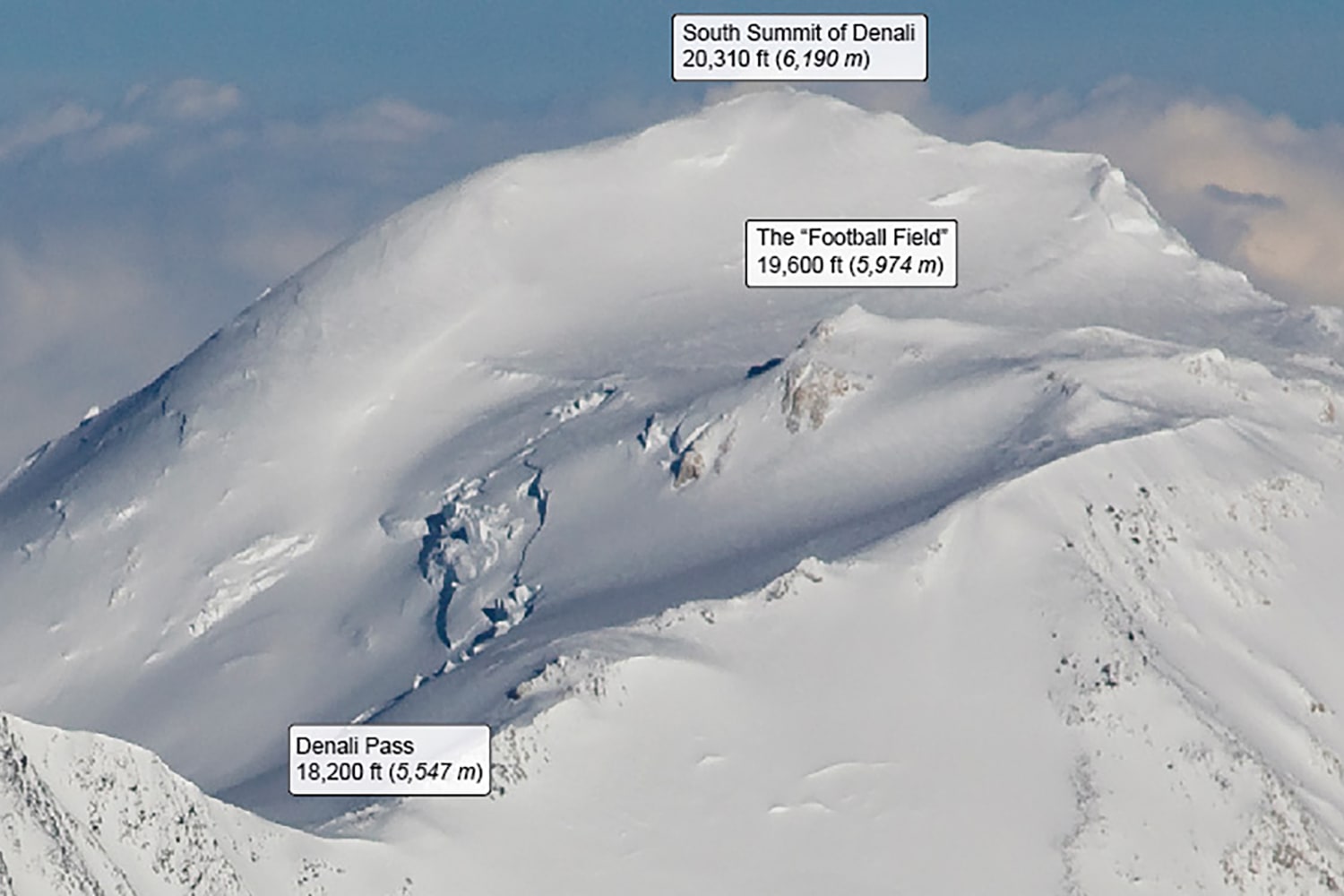 Climbers stranded on Denali: One rescued, one dead on North
