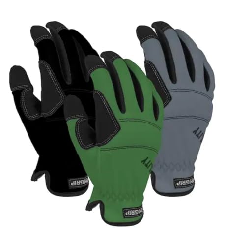  Firm Grip Utility Working Gloves (3-Pack)