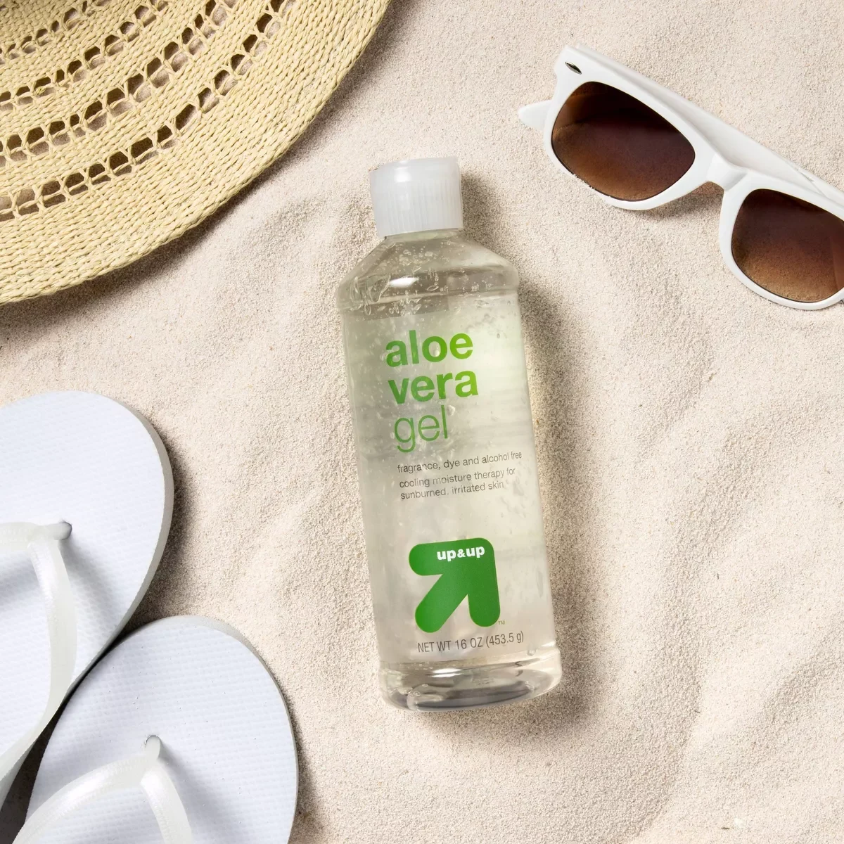 skin care aloe vera gel Aloe vera gel from 100 percent Pure Aloe Infused with Tea Tree Oil main image 0