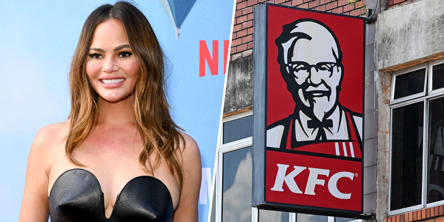 EXCLUSIVE: Chrissy Teigen plans to spend Mother's Day with a bucket of KFC