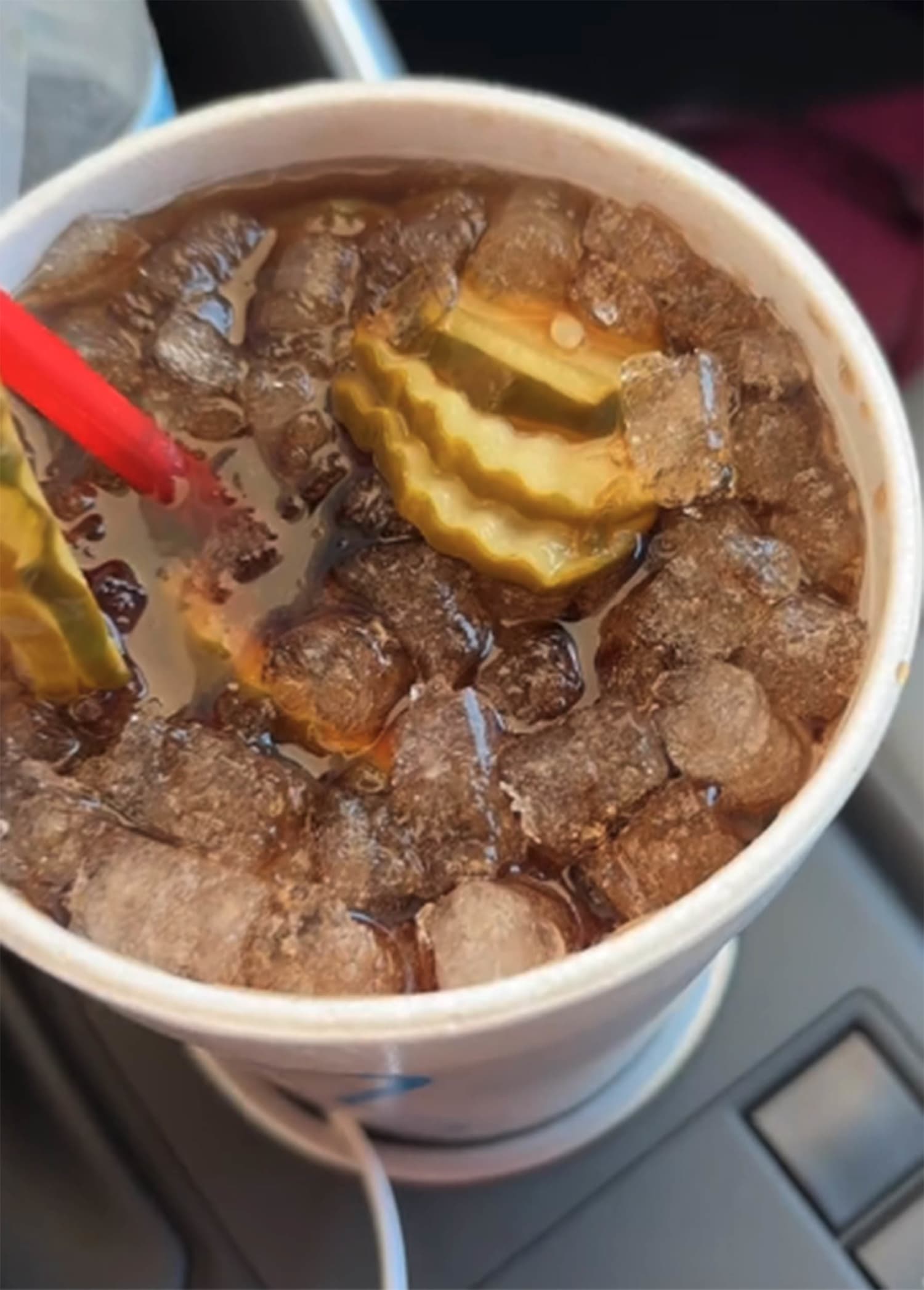 Sonic Order Of Dr Pepper with Pickles Goes Viral