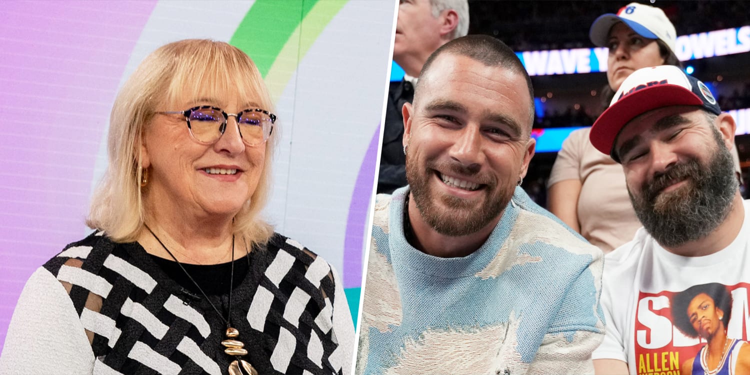 Travis and Jason Kelce say mom Donna 'might as well host' TODAY after her recent appearance