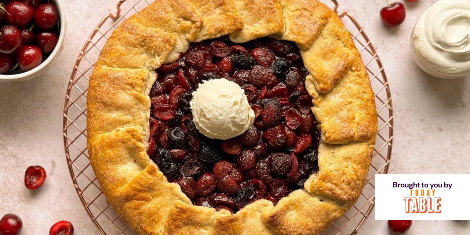 Cherry galette, jalapeño popper burgers and more recipes to make this week