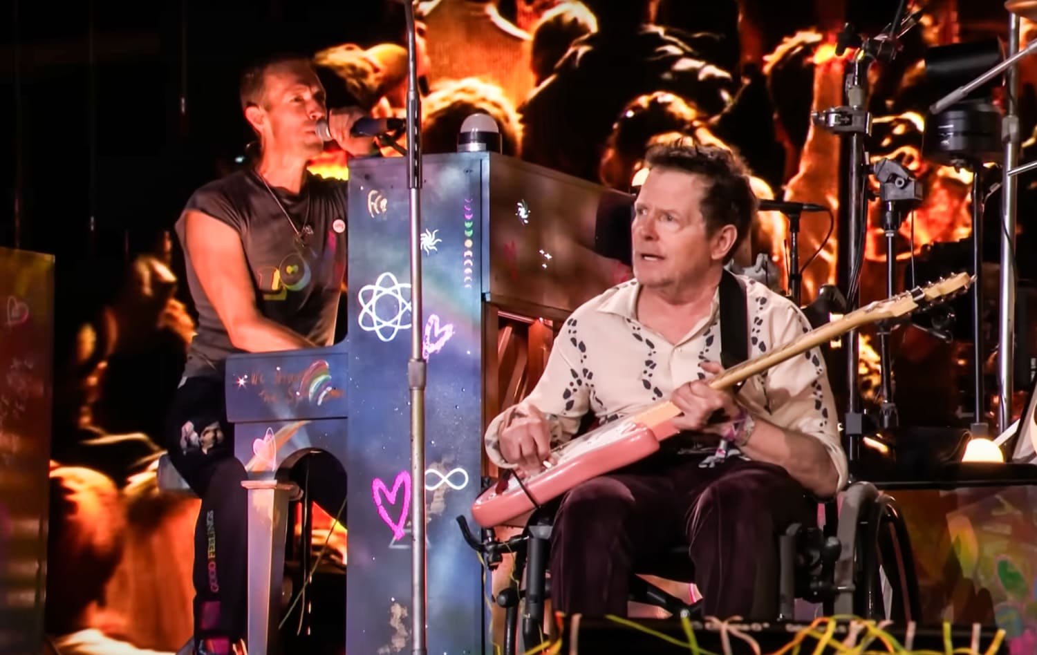 Can Michael J. Fox play guitar?