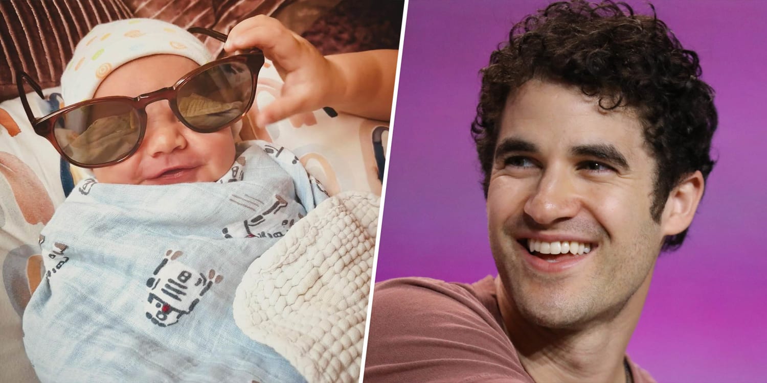 Darren Criss gets blowback over his newborn son's unusual name  