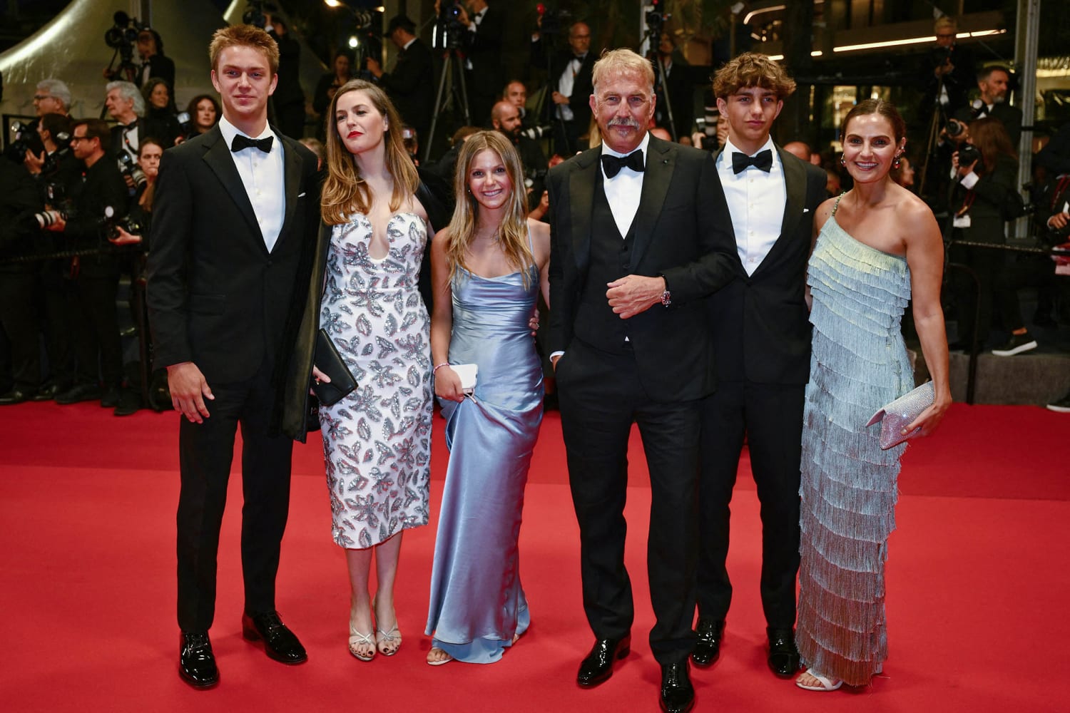 Why Kevin Costner's kids were 'startled' when he got emotional during standing ovation