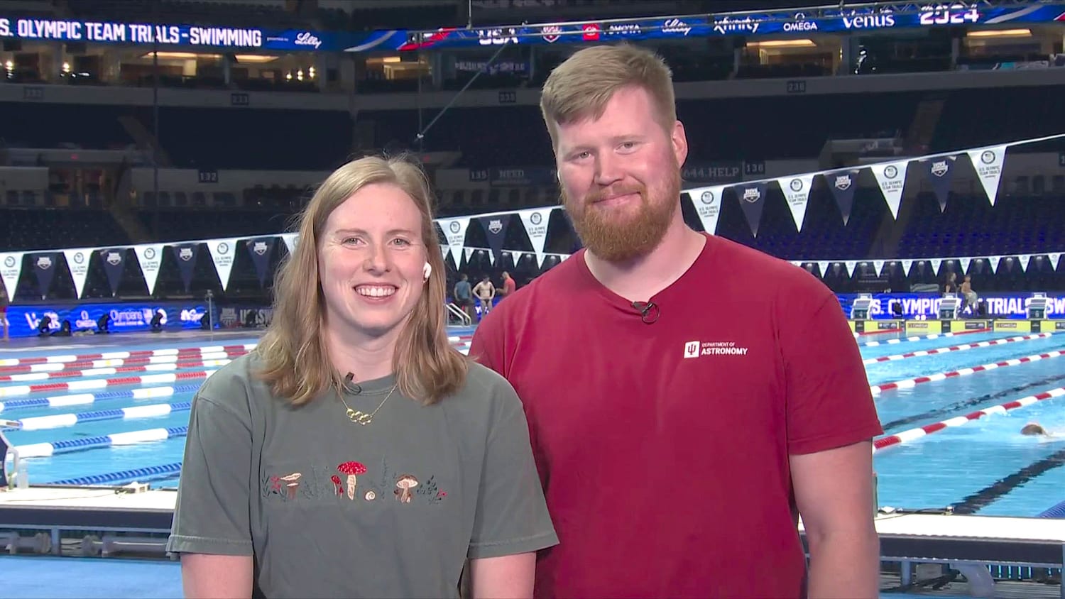 Swimmer Lilly King, Fiancé James Wells Discuss Proposal On TODAY Show