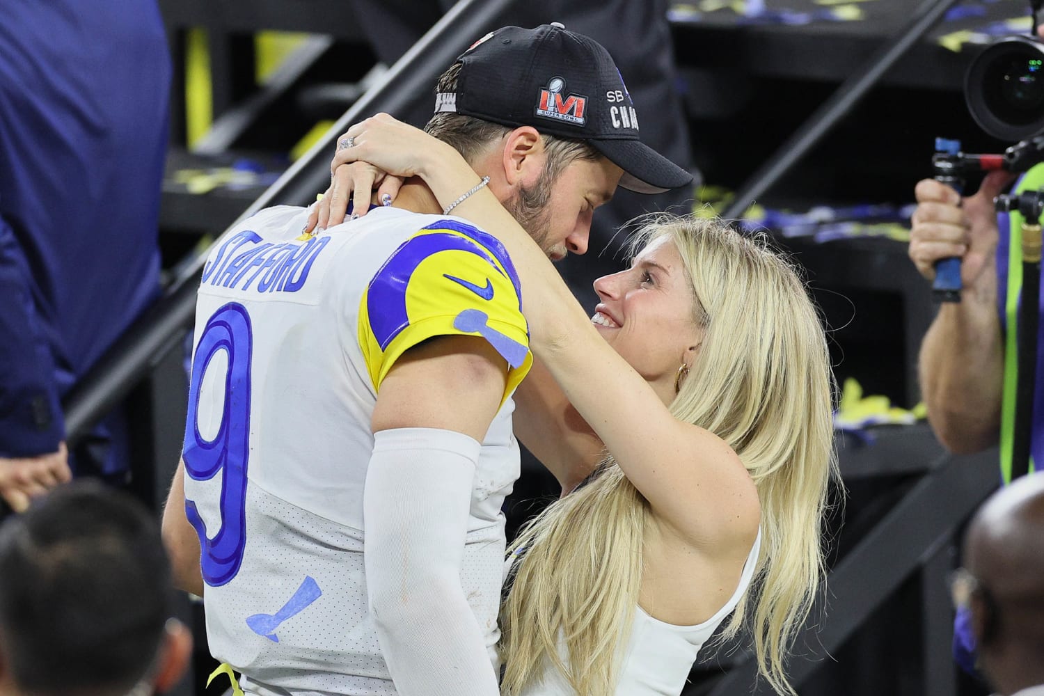 After Super Bowl win, Matthew and Kelly Stafford open up about their  personal journey