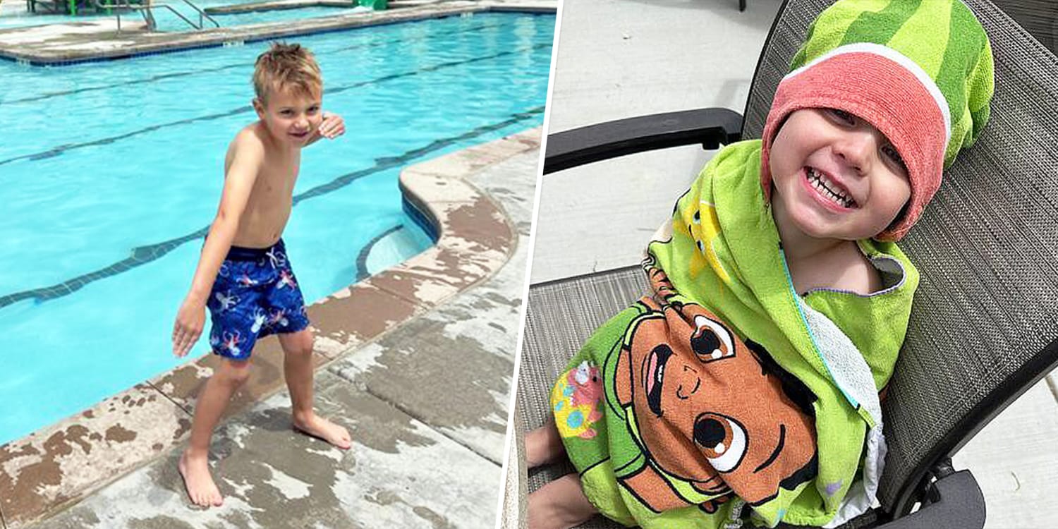 Mom welcomes 'the pool counts as a bath season,' and people are horrified