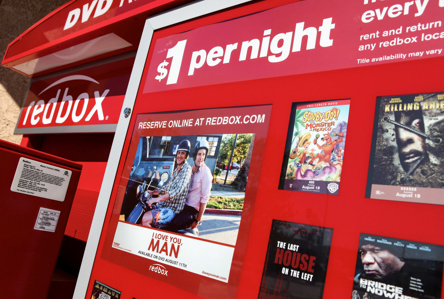 Redbox set to near as DVD marketplace withers in streaming’s shadow