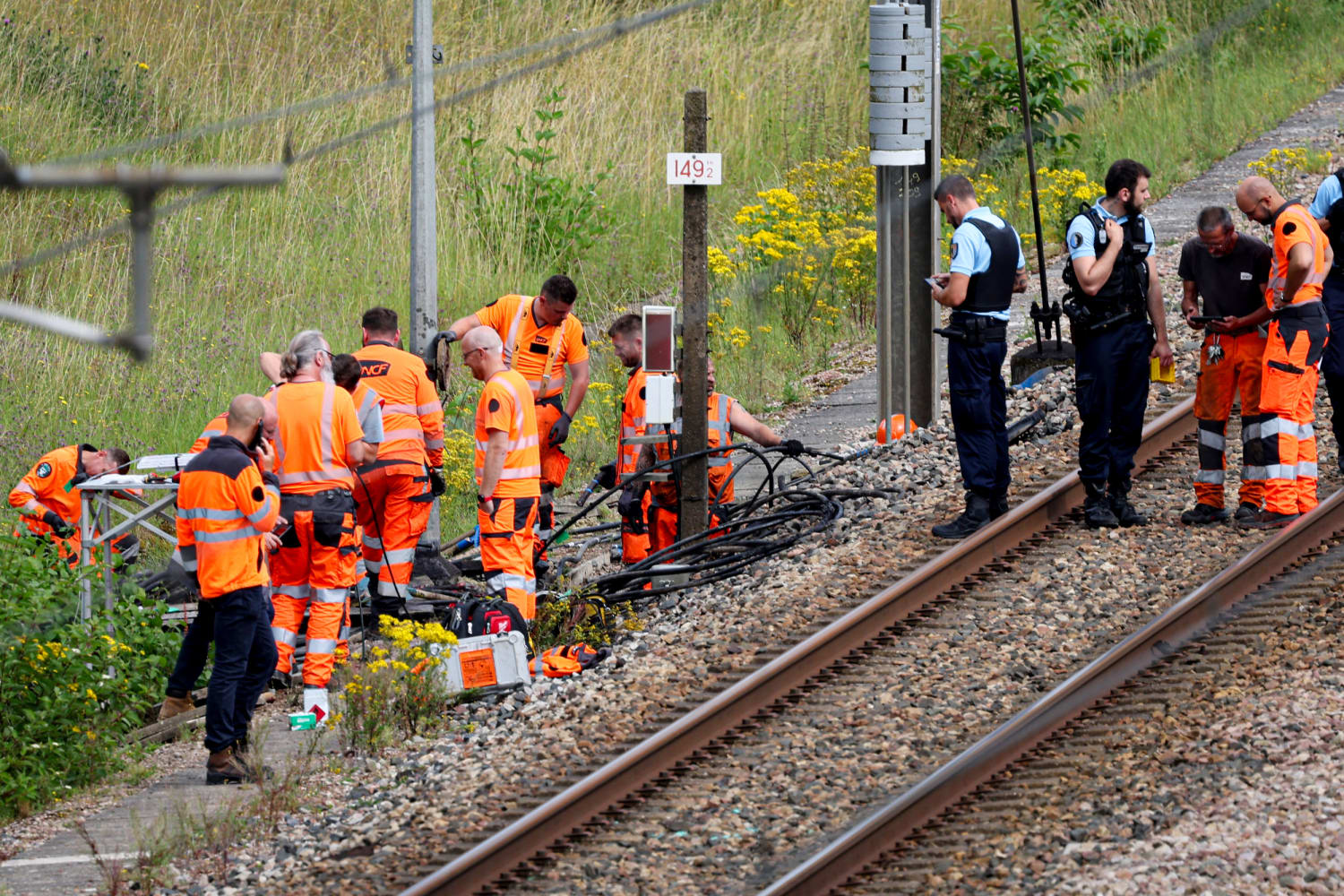 Assault on educate gadget highlights wide array of safety threats to Paris Olympics