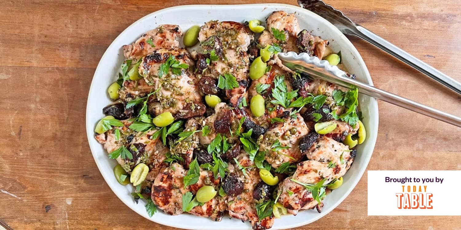 Grilled chicken Marbella and more recipes to make this week