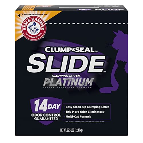 Arm & Hammer Slide Platinum Easy Clean-Up Clumping Cat Litter