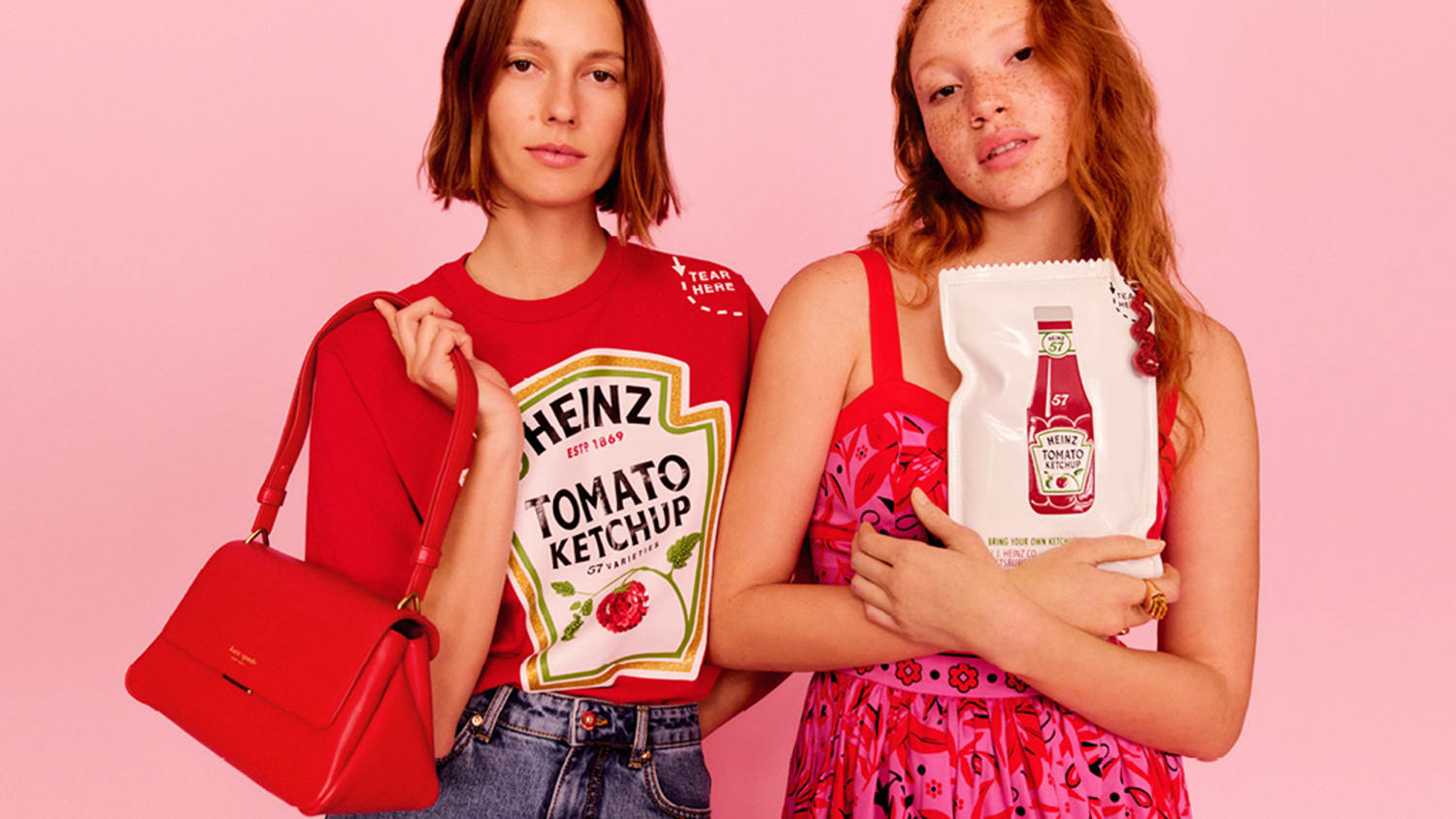 Heinz and Kate Spade Release Ketchup-Based Fashion Collection