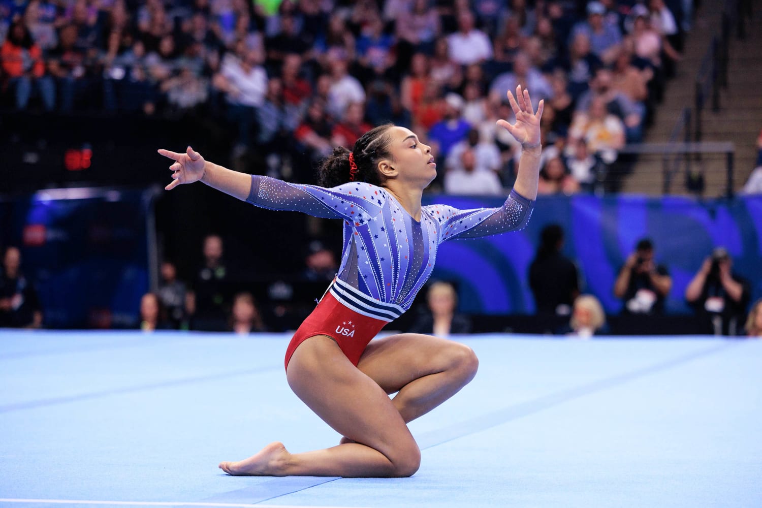 Olympic gymnast Hezly Rivera is the youngest athlete on Team USA. Meet her proud parents